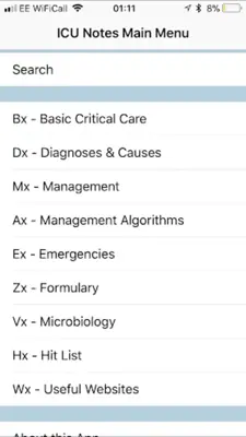 iCU Notes - Critical Care android App screenshot 4